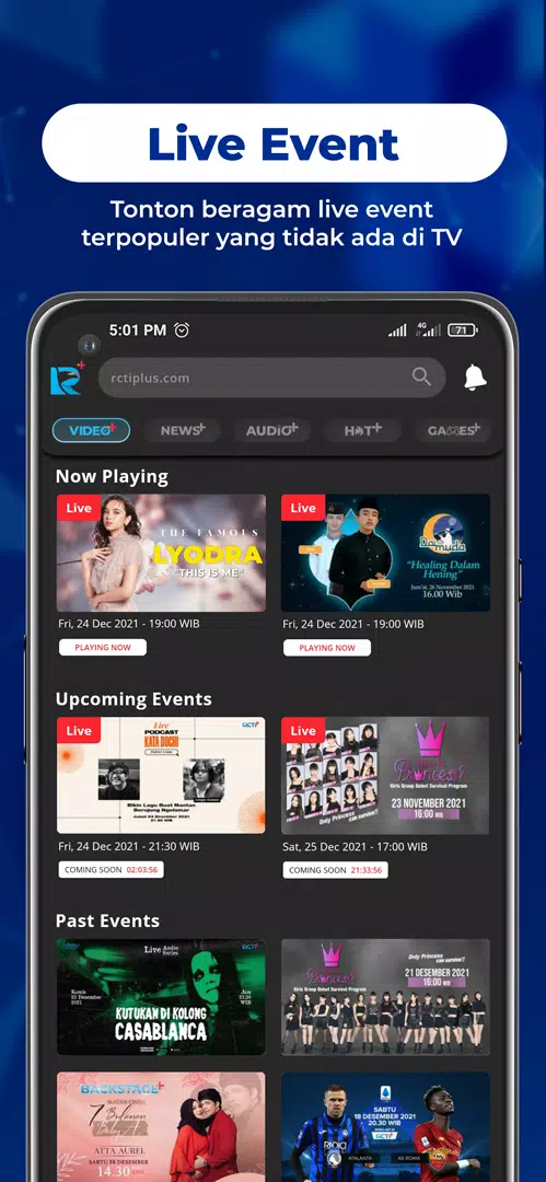 RCTI+ Superapp 스크린샷 3