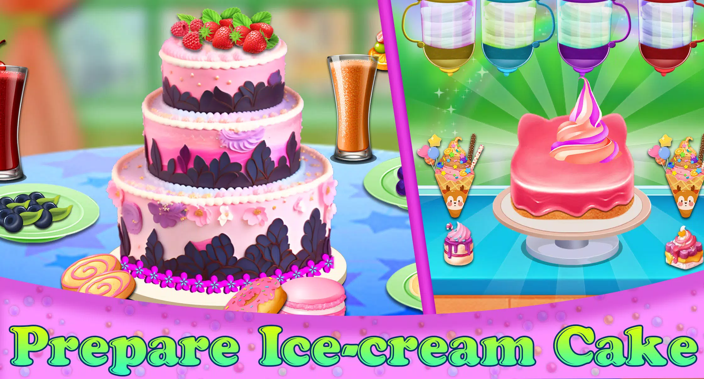 Christmas Cakes Bakery Cooking ဖန်သားပြင်ဓာတ်ပုံ 1