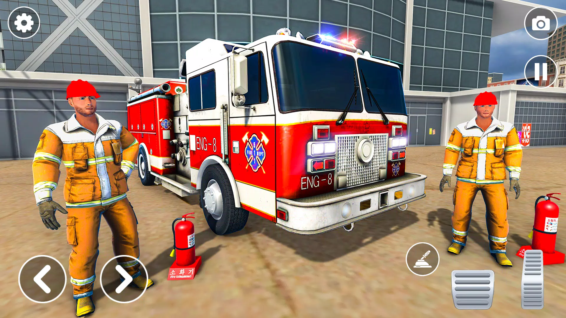 Fire Truck Rescue: Truck Games स्क्रीनशॉट 3