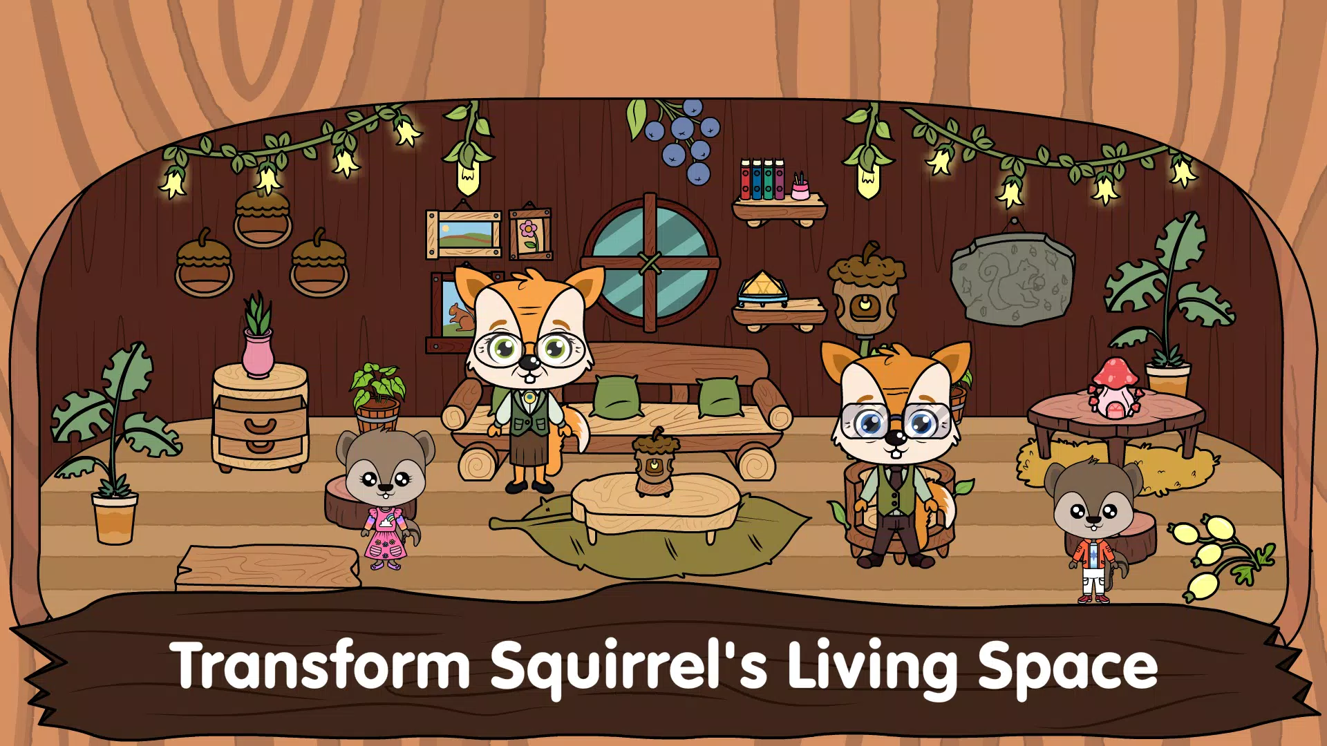 Animal Town - My Squirrel Home Screenshot 0