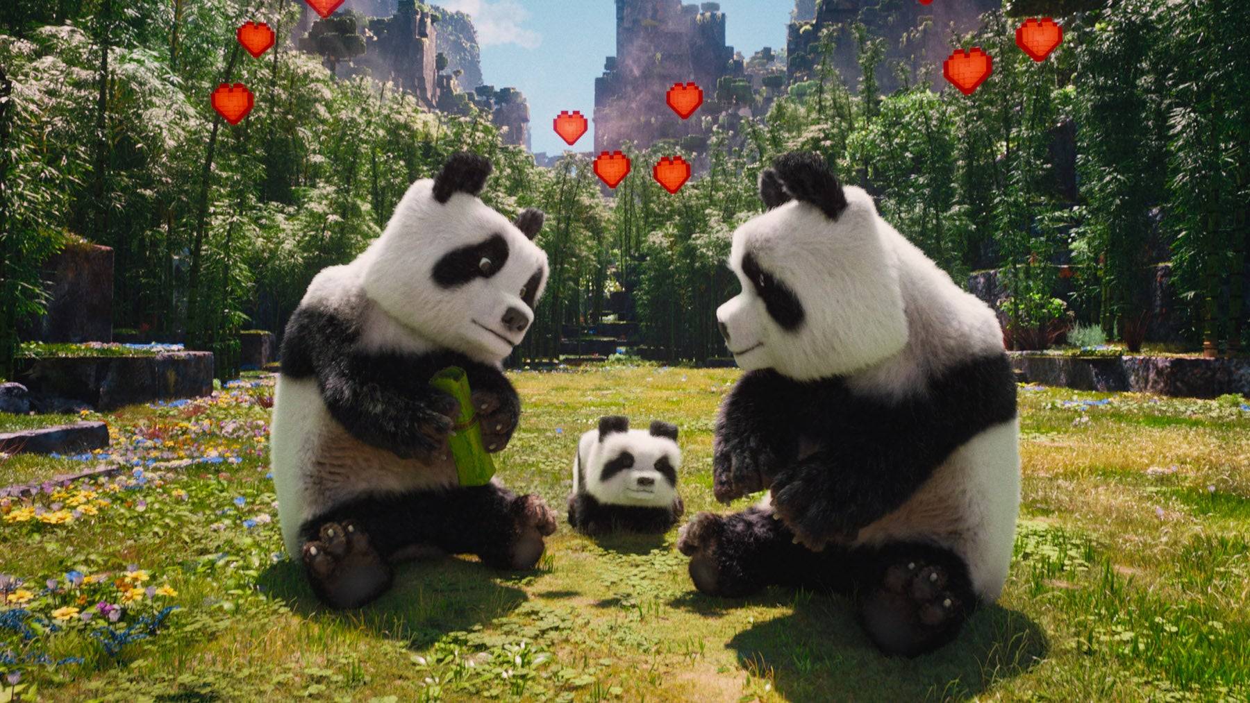 Filme Minecraft para apresentar um balde exclusivo de pipoca
