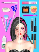 Lip Art Beauty Makeup Games Скриншот 2