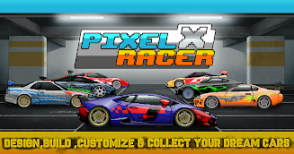 Pixel X Racer Captura de pantalla 0