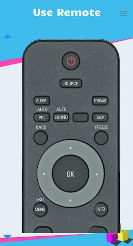 Remote for Philips Smart TV Capture d'écran 3