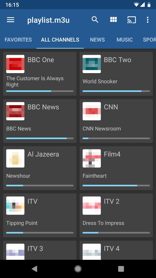 IPTV Pro Schermafbeelding 0