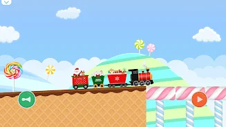 Labo Christmas Train Game:Kids Captura de pantalla 0