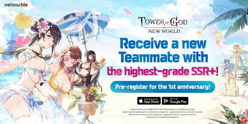 Tower of God: Pre-Register for 1st Anniversary Rewards