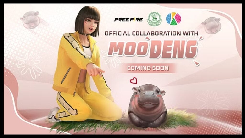 Dinadala ng Garena ang Viral na Baby Pygmy Hippo Moo Deng sa Free Fire Malapit na!