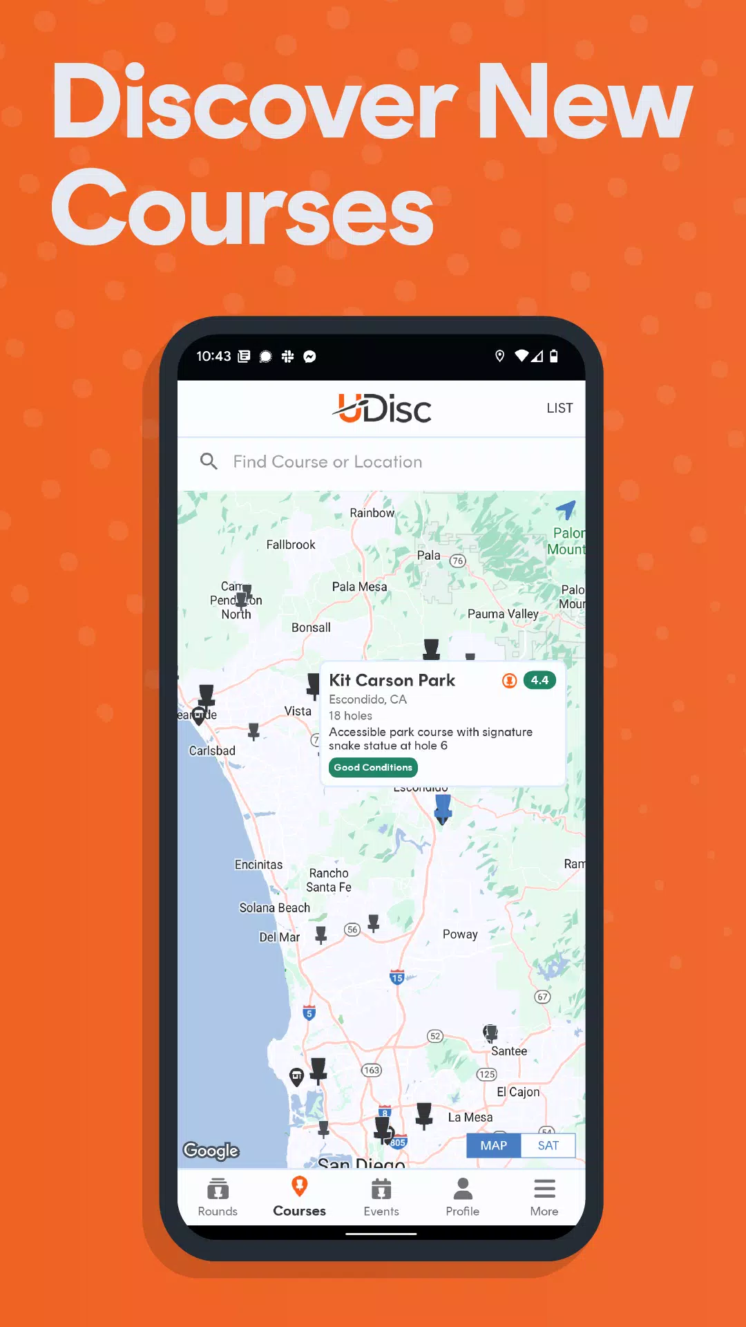 UDisc ภาพหน้าจอ 0