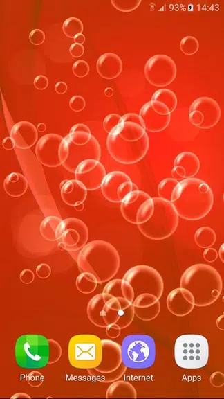 Bubble Live Wallpaper স্ক্রিনশট 2
