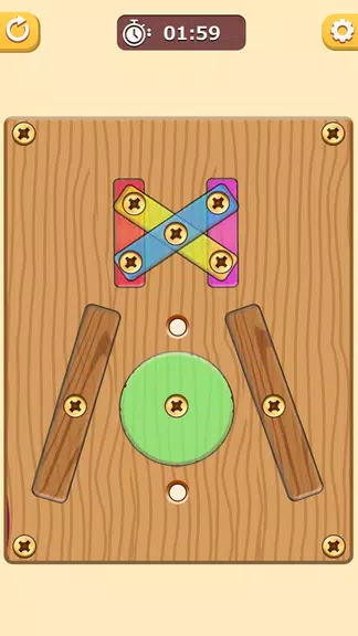 Schermata Nutty Puzzles: Screw and Solve 0