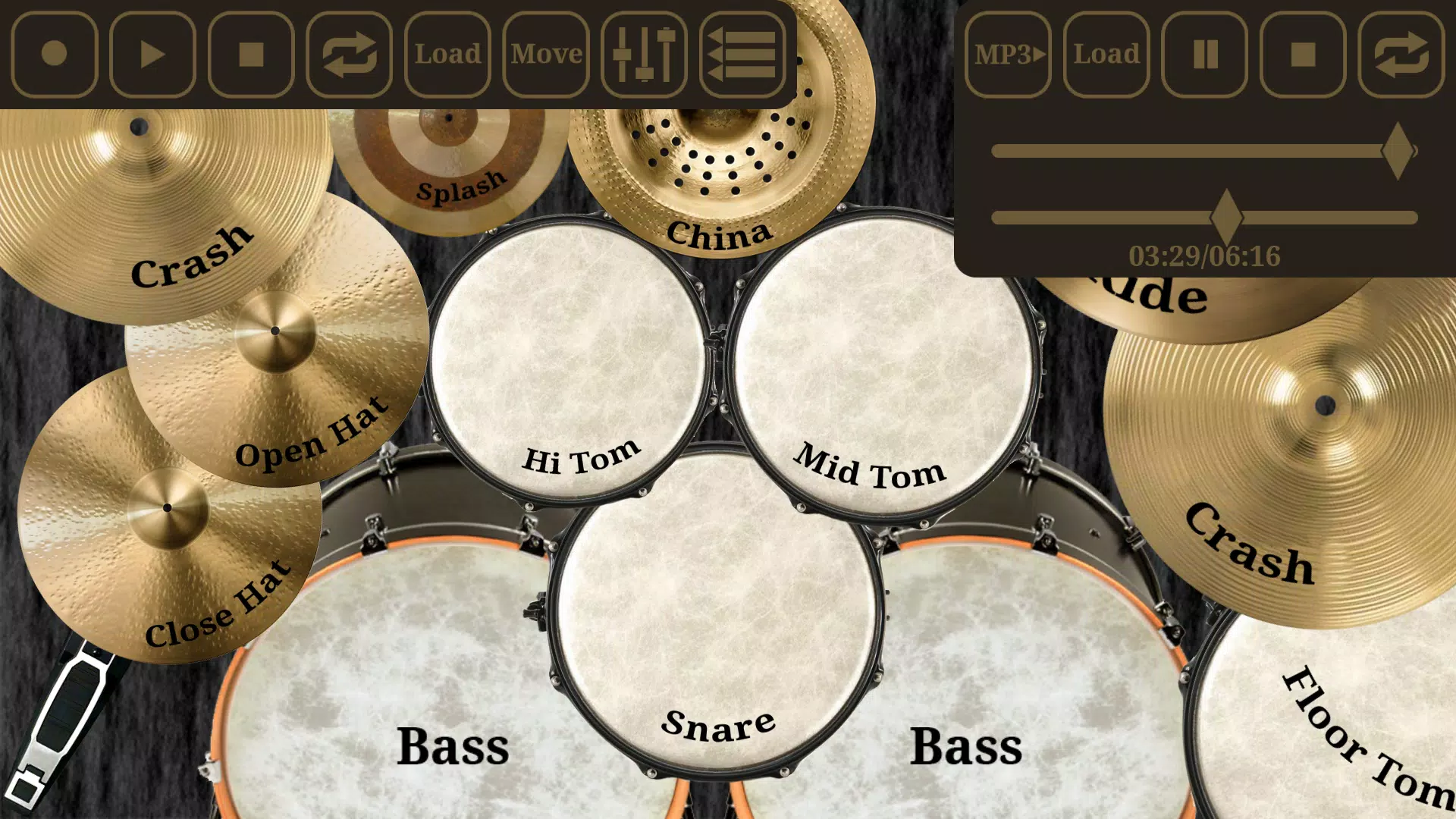 Schermata Drum kit 2