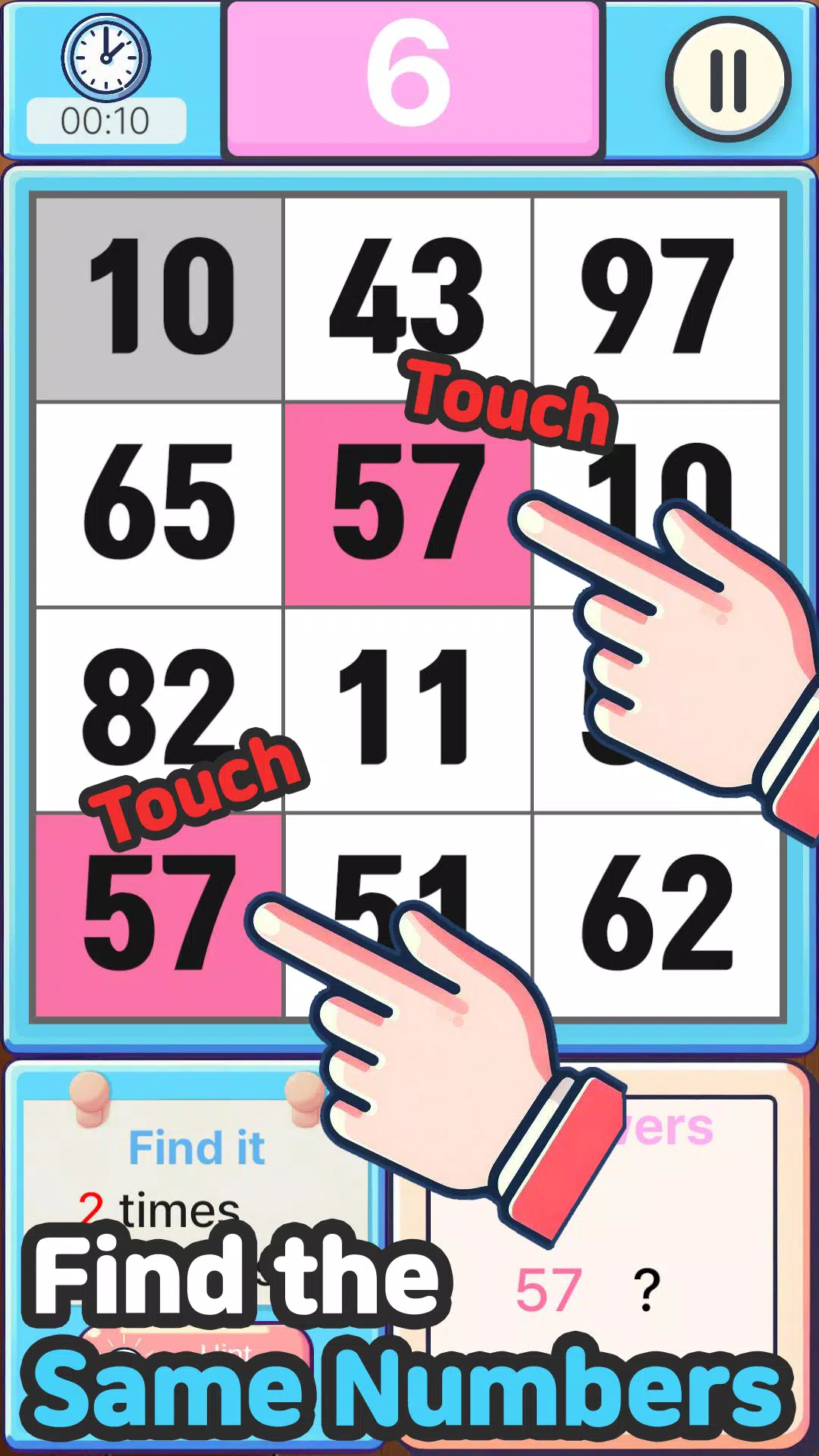 Number Search - For the Genius 스크린샷 0