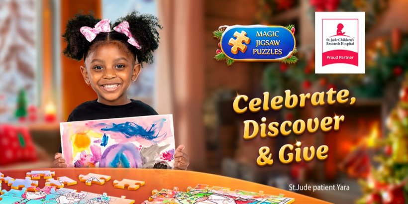 O Puzzle do Jigsaw Magic lança dois novos pacotes especiais para apoiar o Hospital St. Jude Children '