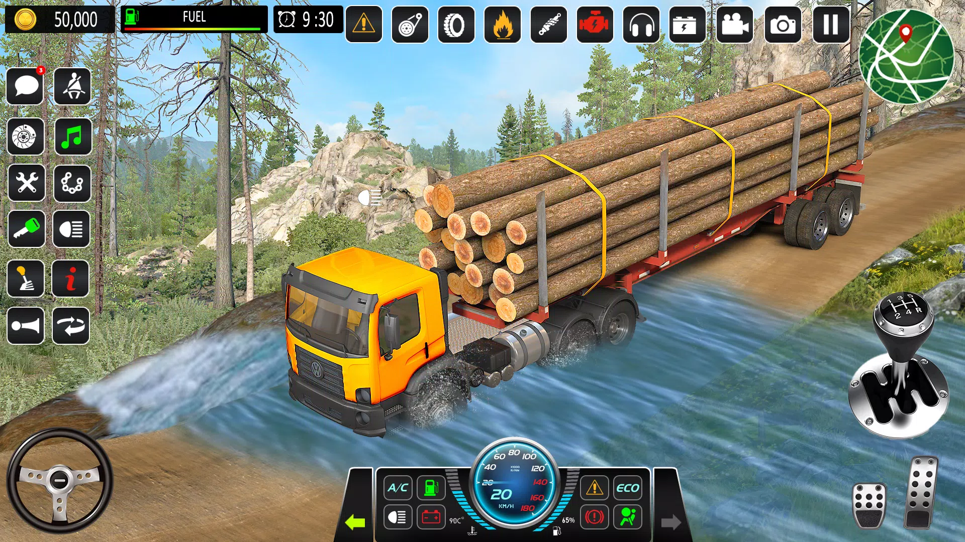 Mountain Truck Driving Games ဖန်သားပြင်ဓာတ်ပုံ 2