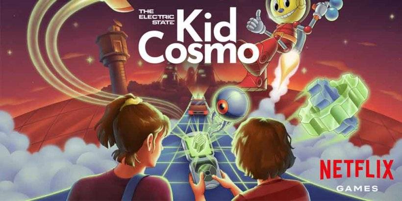 Kid Cosmo: Spielen Sie innerhalb eines Spiels Vorbereitet für Netflix Film 'The Electric State'