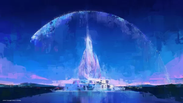 Seni Konsep Istana Disney Baru di Abu Dhabi