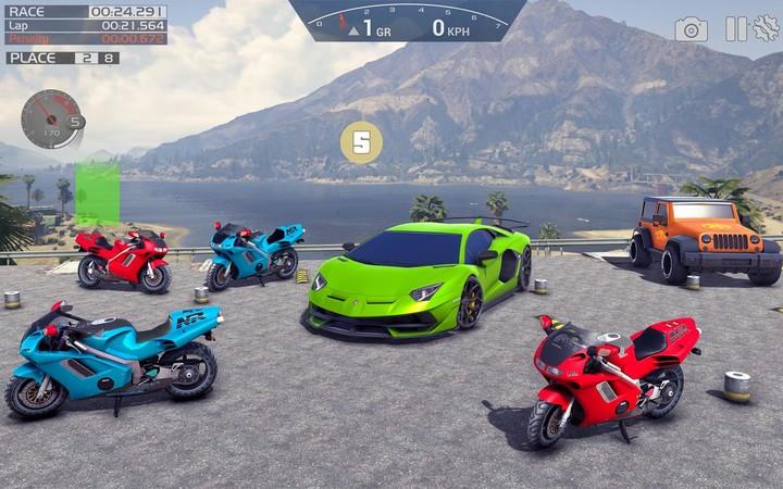 Crazy Stunt Rider GT Bike Game ภาพหน้าจอ 1