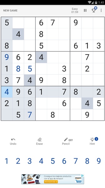 Sudoku - Classic Logic Puzzle Game Screenshot 0