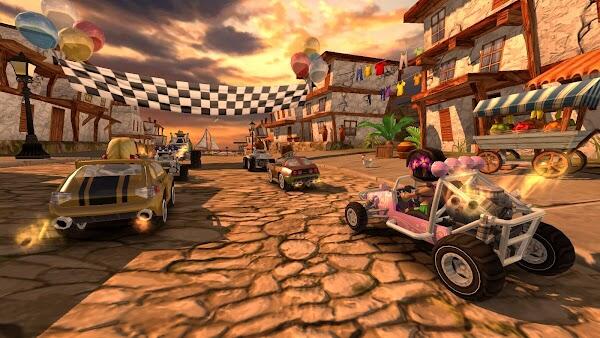 Schermata Beach Buggy Racing 0