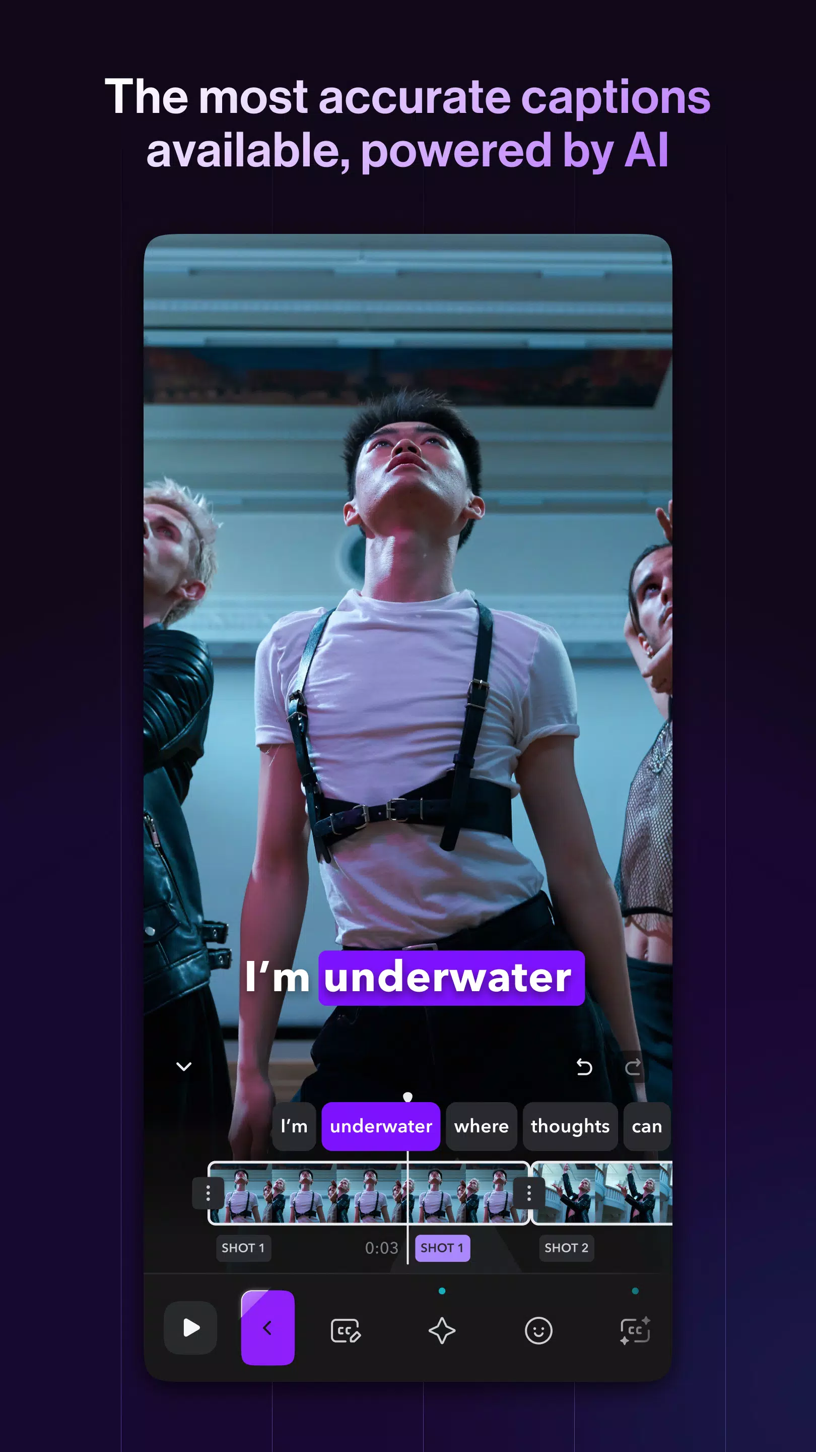 Captions スクリーンショット 1