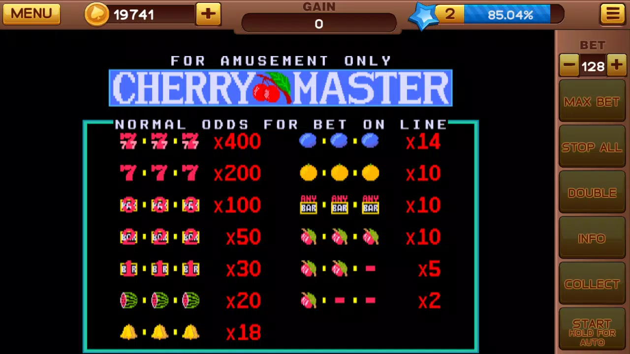 Cherry Master 92 Zrzut ekranu 2
