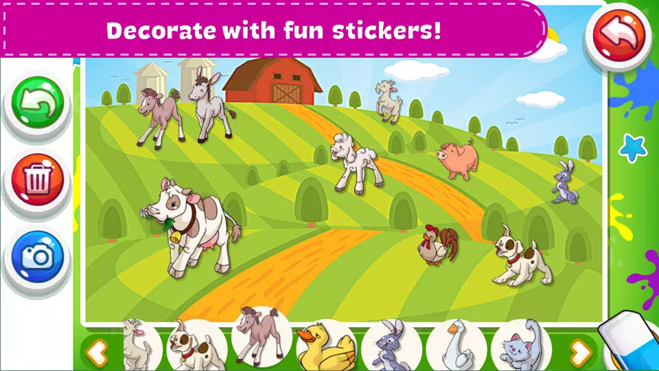 Schermata Coloring Book - Kids Paint 1