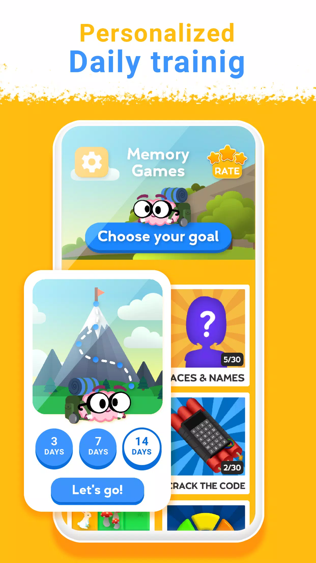 Train your Brain. Memory Games Schermafbeelding 2