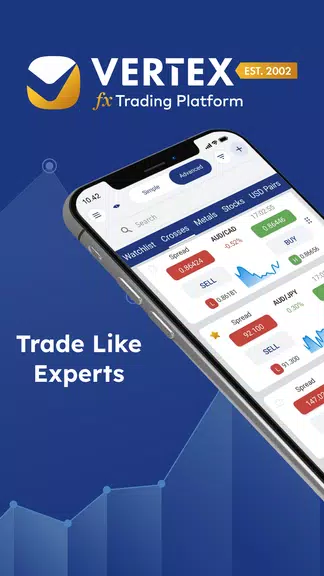Schermata VertexFX Trader 0
