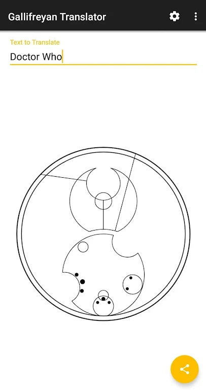 Gallifreyan Translator Screenshot 0