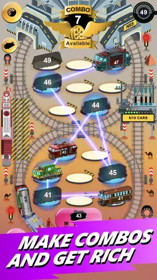 Train Merger Idle Train Tycoon Screenshot 3