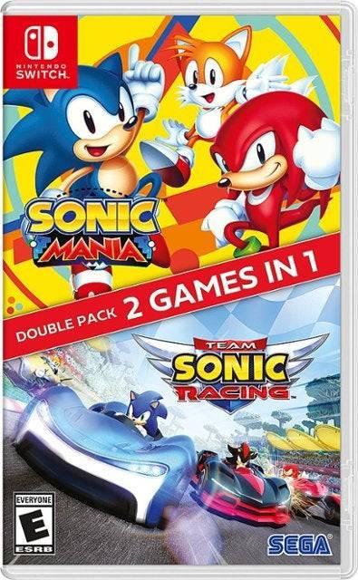 2 jogos Sonic Mania + Team Sonic Racing