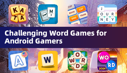 Juegos de palabras desafiantes para jugadores de Android