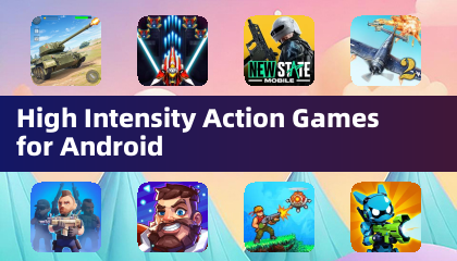 Android向けハイインテンシティーアクションゲーム