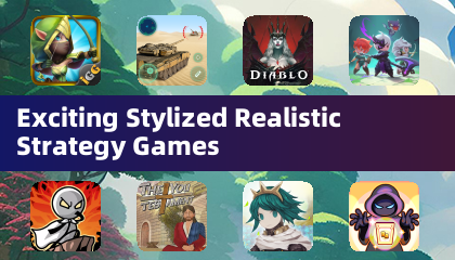 흥미진진한 스타일화된 리얼리스틱 전략 게임