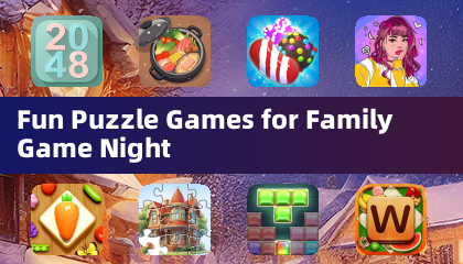 Fun Puzzle Games for Family Game Night