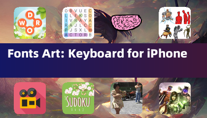 Fonts Art: Keyboard for iPhone