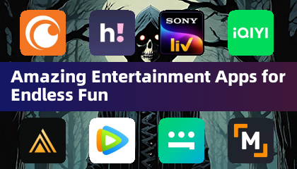 끝없는 즐거움을 위한 놀라운 엔터테인먼트 앱