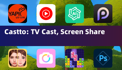Castto: TV Cast, Screen Share