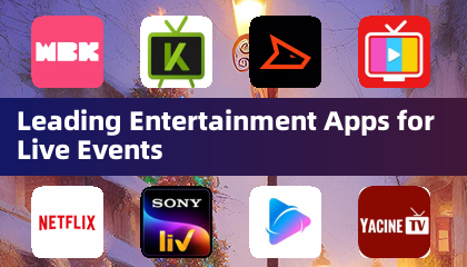 라이브 이벤트를 위한 선도적인 엔터테인먼트 앱