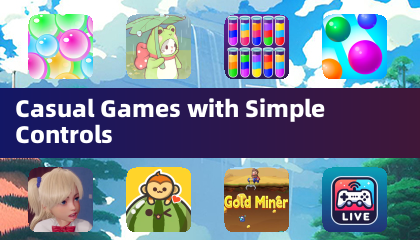Casual-Spiele mit einfachen Steuerungen
