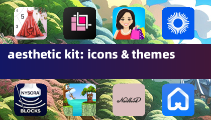 aesthetic kit: icons & themes