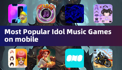 모바일에서 가장 인기 있는 아이돌 음악 게임