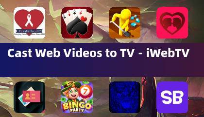 Transmitir vídeos da web para TV - iWebTV