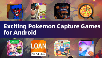 Juegos emocionantes de captura de Pokemon para Android